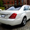 Mercedes S550 limousine in NYC